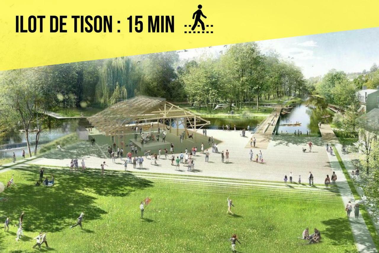 Les Apparts De Blossac Poitiers Eksteriør bilde